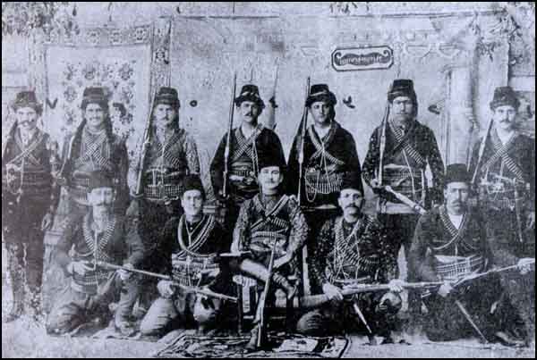 A group of Armenian bandits, Ankara and Yozgat.
