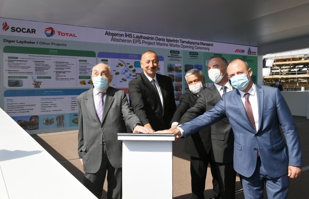 Prezident İlham Əliyev: “Abşeron” qaz-kondensat yatağının yeni mərhələsi başlayır